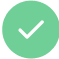 Green check mark indicating feature is included